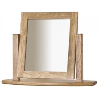 Limoges Solid Oak Dressing Table Mirror